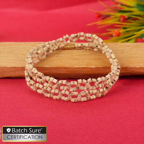 100% Original Chain Design Tulsi Kanthi Mala for spiritual protection and devotion. India’s Largest Pooja Accessories Brand - www.satvikworld.com