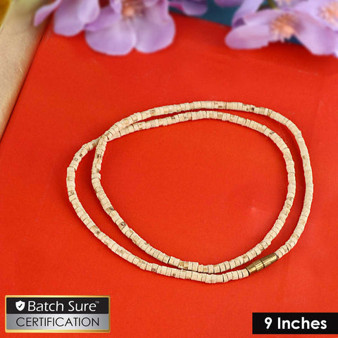 100% Pure Tulsi Mala made with 108+1 authentic beads, ideal for chanting, meditation, and spiritual healing. Enhances focus, inner peace, and devotion.India’s Premium Jap Mala Store - www.satvikworld.com
