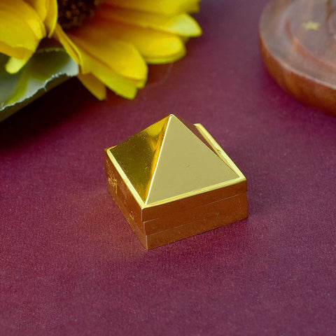 Brass Vastu Pyramid (Vastu Devta Yantra) featuring 45 deity zones, designed to balance energy flow, correct Vastu dosh, and bring prosperity and peace to any space.
India’s Largest Pooja Accessories Brand - www.satvikworld.com
