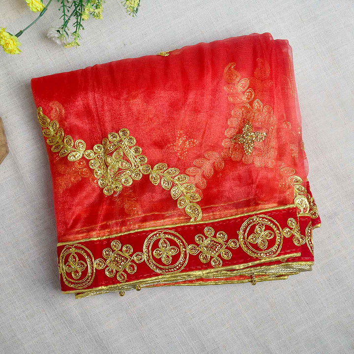 Enhance your pooja decor with this beautiful Pink and Gold Mata Chunri, measuring 212 cm x 102 cm. Adorned with intricate gold motifs and a decorative border, it is ideal for Devi pooja, mandir decoration, and religious ceremonies during Navratri, Diwali, and other festivals.
Shop now at satvikworld.com for authentic Hindu pooja essentials delivered across the USA.