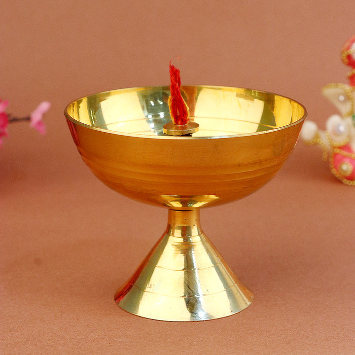 Brass Payali Diya | Puja Store Online | Pooja Items Online in USA | Puja Samagri | Pooja Store near me - www.satvikworld.com