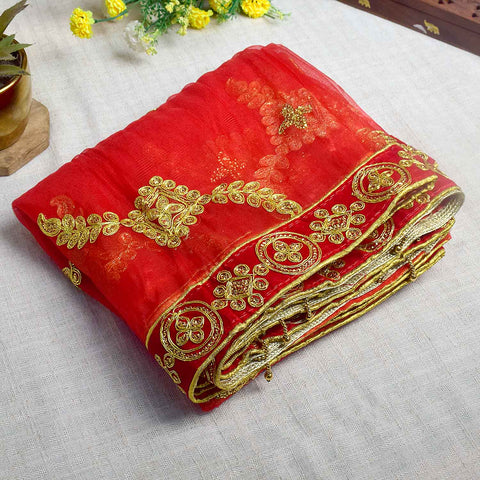 Enhance your pooja decor with this beautiful Pink and Gold Mata Chunri, measuring 212 cm x 102 cm. Adorned with intricate gold motifs and a decorative border, it is ideal for Devi pooja, mandir decoration, and religious ceremonies during Navratri, Diwali, and other festivals.
Shop now at satvikworld.com for authentic Hindu pooja essentials delivered across the USA.