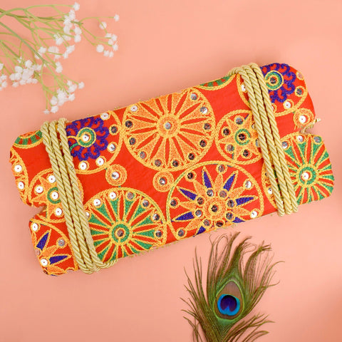 Traditional and elegant Jhula Patri for Teej, intricately designed for festive home and temple decoration. India’s Largest Pooja Accessories Brand – www.satvikworld.com