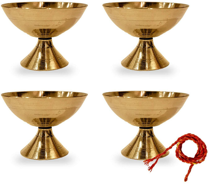 Brass Payali Diya | Puja Store Online | Pooja Items Online in USA | Puja Samagri | Pooja Store near me - www.satvikworld.com