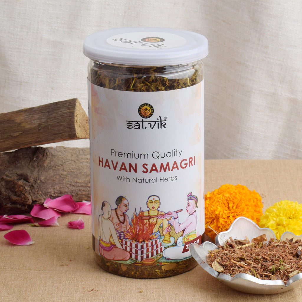 Hawan Samagri with Natural Herbs Puja Store Online Pooja Items Online Puja Samagri Pooja Store near me www.satvikworld.com