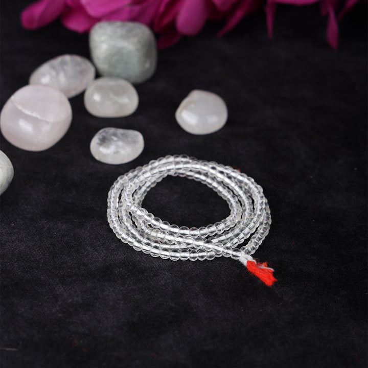 Saptik Mala 108 Small Beads Spiritual Jaap Mala for Meditation and Healing. India’s Largest Pooja Accessories Brand – www.satvikworld.com