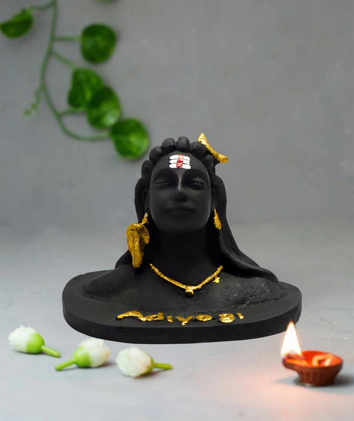 Adiyogi Car Dashboard (Small) Puja Store Online Pooja Items Online Puja Samagri Pooja Store near me www.satvikstore.in