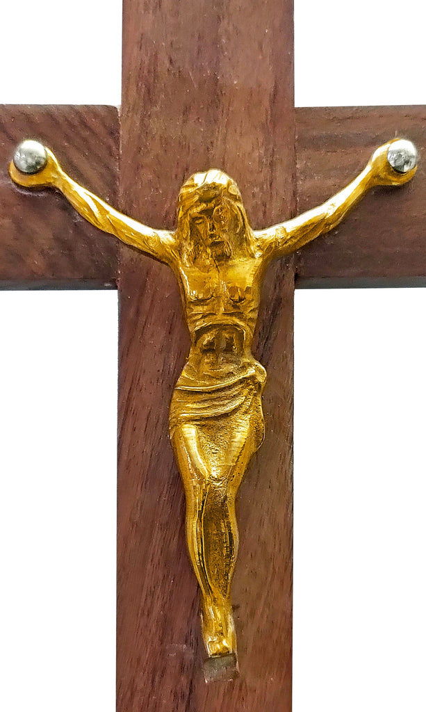Wooden Crucifix with Jesus Christ Idol Puja Store Online Pooja Items Online Puja Samagri Pooja Store near me www.satvikstore.in
