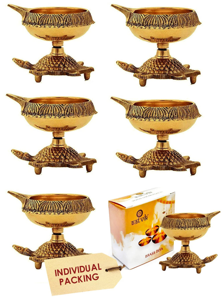 Pure Brass Turtle Diya Puja Store Online Pooja Items Online Puja Samagri Pooja Store near me www.satvikstore.in