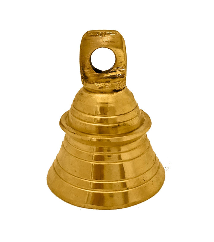 Brass Bell for Pooja Decoration (6 Pcs.) Puja Store Online Pooja Items Online Puja Samagri Pooja Store near me www.satvikstore.in