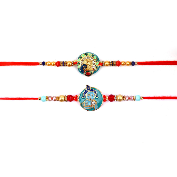 Browse our exclusive collection of Rakhi online 2023. Choose a stunning Rakhi set of 2 for your beloved brother, bhaiya, or bhai. Discover designer Rakhi and beautiful Rakhi options. Send Rakhi and Rakhi combos abroad with ease. Explore Indian Rakhi and find the perfect Rakhi gift at SatvikStore.in."