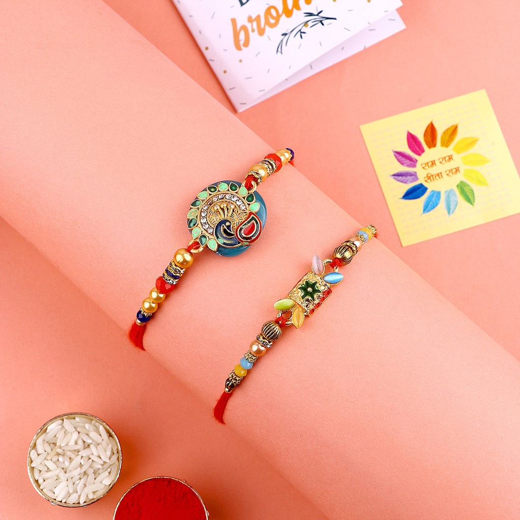Explore a wide range of Rakhi online at Satvik Store. Shop for silver Rakhi, Rakhi combo packs, and Rakhi hampers for your beloved brother. Find the perfect Rakhi gift set and enjoy convenient online shopping with fast delivery in India and international shipping to the USA. Discover designer Rakhi options and send Rakhi to your loved ones with ease. Order Rakhi online today and celebrate Raksha Bandhan in style!"