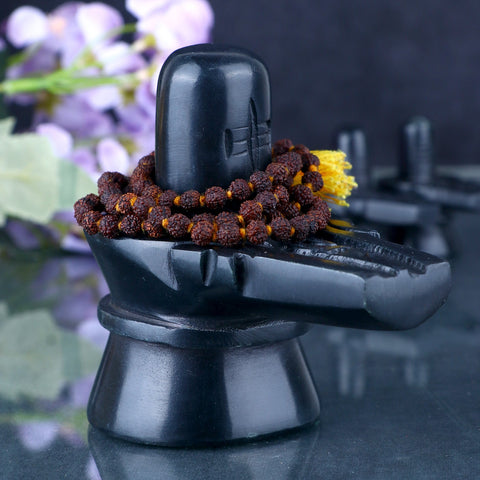 Black Stone Shivling (6cm) for Daily Worship – India’s Largest Pooja Accessories Brand – www.satvikworld.com