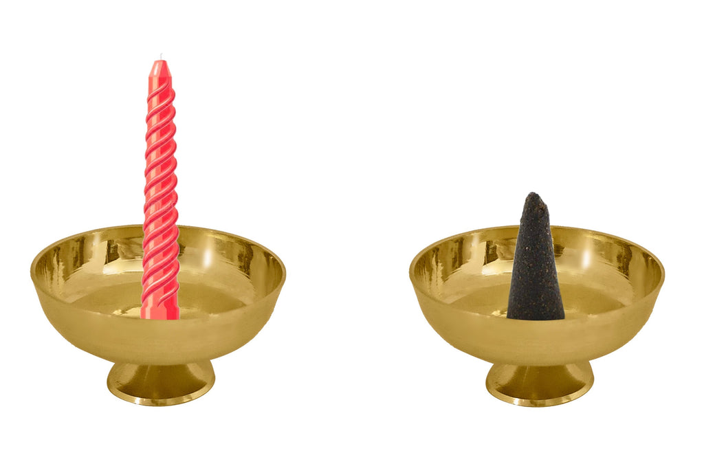 1 Inch Dhoop Candle Stand Puja Store Online Pooja Items Online Puja Samagri Pooja Store near me www.satvikworld.com